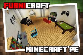 You will be able to sit on a couch and rotate it, but some items are not available Furnicraft Addon For Mcpe For Android Apk Download