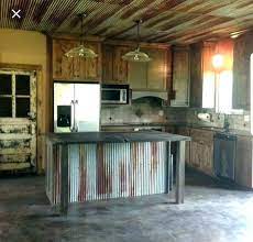 White transitional kitchen with two kitchen islands and marble countertops designed by stonington cabinetry & designs in madison, new jersey. Corrugated Old Tin For Sale In Waller Tx Offerup Rustic Kitchen Island Farmhouse Kitchen Island Rustic Farmhouse Kitchen