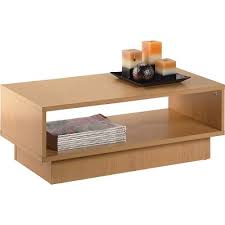 This table is best for smaller living rooms because of its round shape. Argos Product Support For Home Cubes 1 Shelf Coffee Table Beech Effect 609 1934