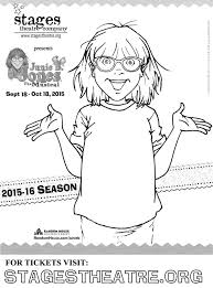 Junie B Jones The Musical Stages Theatre Company Junie B Jones Junie B Jones Books Coloring Pages