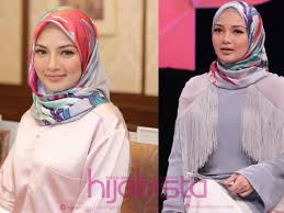 Cara pakai tudung bawal paling cantik (best tutorial so far). Trik Pakai Tudung Satin Tak Senget Nampak Cantik Rahsianya Pada Sebatang Jarum Hijabista