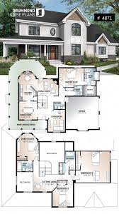 Discover The Plan 4871 Tristan Which Will Please You For Its 4 Bedrooms And For Its Traditional Styles Sims House Plans Traditional House Plan Traditional House Plans