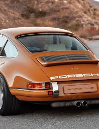 Luckily, we offer colour match paint for cars. This Burnt Orange Custom Porsche Is What Automotive Perfection Looks Like Custom Porsche Porsche Porsche 912