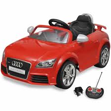 Vidaxl Voiture Electrique Pour Enfants Audi Tt Rs Rouge Avec Telecommande Voiture Electrique Enfant Audi Tt Voiture Electrique