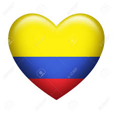 Ésta es empleada por distintas instancias del gobierno nacional y puede. La Forma Del Corazon De La Bandera De Colombia Aislado En Blanco Fotos Retratos Imagenes Y Fotografia De Archivo Libres De Derecho Image 51855208