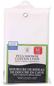 Amazon Com Extra Long Peva Shower Curtain Liner 84 Long Heavy Gauge Peva Magnetized Odorless Reinforced With Metal Grommets Curtains Kids Bathroom Peva