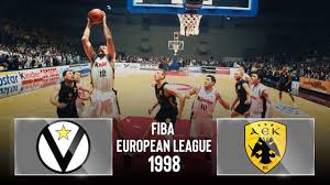 Our prediction for this europa league match: Virtus Bologna Vs Aek Athens 1998 Champions Cup Final Eurohoops