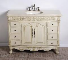 If you want something with a traditional look, there are many vanity options … Traditional Bathroom Vanities Vintage Honey Shack Dallas From Charm Vintage Bathroom Decor Pictures