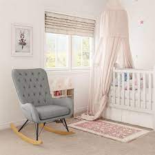 Free 2 Day Shipping Buy Baby Relax Noah Rocker Chair With Side Storage Pockets At Walmart Com Rocker Chairs Rocking Chair Mid Century Modern Design