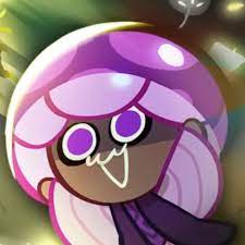 Purple Hair Cartoon Character