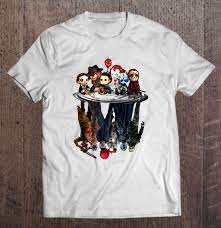 4.5 out of 5 stars. Horror Character Creepy Cute Halloween T Shirts Teeherivar
