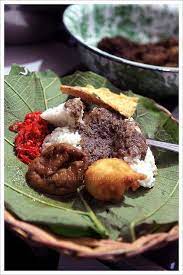 Breakfast Nasi Jamblang Othentic Cirebon West Java Makanan Makanan Indonesia Indonesia