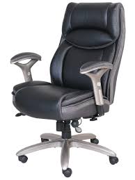 47h x 28 1/4w x 34d. Serta Smart Layers Jennings Big Chair Black Office Depot