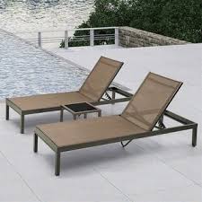 Get 5% in rewards with club o! Overstock Outdoor Patio Wheeled Aluminum Adjustable Chaise Lounge Chairs Table Shopstyle