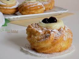 Zeppole di san giuseppe, dolce tipico della festa del papà. Zeppole Di San Giuseppe Fritte Con O Senza Bimby