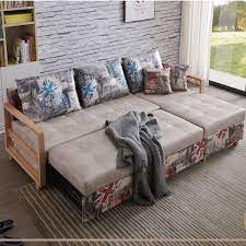 During the day you'll have an amazing sofa and, whenever you need it, convert it to a bed for your visitors, as easy as a magic trick. Wooden L Shaped Sofa Cum Bed With Storage Corn Sofa Buy Sofa Cum Bed With Storage Corner Sofa Bed With Storage Wooden L Shaped Sofa Bed With Storage Product On Alibaba Com