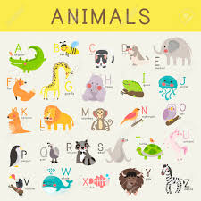 Illustration Style Alphabet Learning Chart