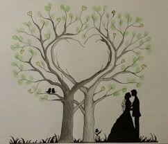 Http Www Ebay Com Itm Herz Wedding Tree Hochzeit Baum Gastebuch Fingerabdruck Geschenk Leinwand Baum Hochzeit Leinwand Hochzeit Gastebuch Hochzeit