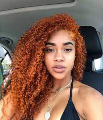 Boxbeauty On Instagram Good Curl Day Ginger Hair Color Natural Hair Styles For Black Women Hair Color Orange