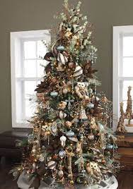 Rustic Theme Christmas Tree Christmas Tree Themes Color Schemes Dot Com Women Woodland Christmas Tree Beautiful Christmas Trees Christmas Tree Themes