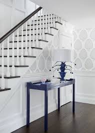 See more ideas about stairs, stair runner carpet, carpet stairs. 24 Wallpapered Foyers For A Gorgeous Home Entrance