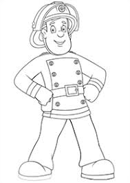 Brandweerman sam kleurplaat divers juf florine florinehorizon. Brandweerman Sam Kleurplaten Op Kidscloud