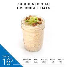 Overnight oats are made overnight in the fridge and eaten cold, i thought. Overnight Oats With Up To 21 Grams Of Protein Nutrition Myfitnesspal