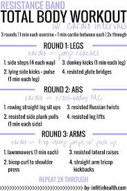 Fat Blasting Booty Builder Hiit Cardio And Strength Training Workout Resistance Band Total Body Workout With Cardio Intervals Total Body Workout Cardio Workout Plan Fitness Body