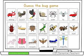 Make a spring collage with your preschooler to get her outside and those creative juices flowing! Esl Insects Unit Flashcards Flashcards For Kids Elementary Special Education Activities Guessing Games For Kids