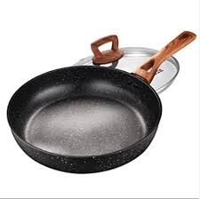 Sensarte nonstick frying pan skillet omelette pan cooking pan with woodgrain handle ,saute pan egg pan chef's pans stir fry pans for all stove tops,healthy and safe. Frying Pans Nonstick Safe Saute Pan Maifan Stone Frying Pan Kitchen Wok With Lid Nonstick Steak Fried Egg Pans Household In 2021 Fried Egg Saute Pan Best Omelette Pan