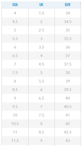 keds size chart baby bedowntowndaytona com