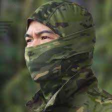 Military Airsoftsports Tactical Balaclava Camouflage Hunting Paintball Riding Face Mask Paintball Camouflage Gezichtsmasker