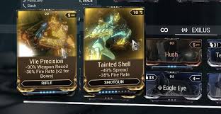Furthermore, great slots have many bonus features paying out big sums of money. Why Is Vile Precision An Exilus Mod But Not Tainted Shell De Please Fix Warframe