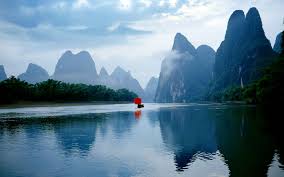 Magické krasové útvary v Guiline a Yangshuo: Plavba po rieke Li