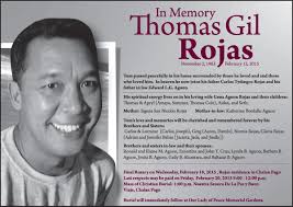 Thomas Gil Rojas (1963-2015)