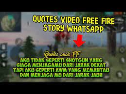 Ajang kompetisi free fire terbesar dan termegah di indonesia, free fire indonesia masters 2021 spring kini sampai di puncak acara. Bikin Baper Cewe Quotes Video Free Fire Indonesia Youtube