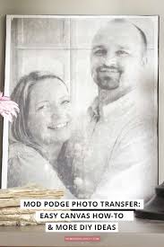 Check spelling or type a new query. Easy Custom Canvas Using Mod Podge Photo Transfer Medium