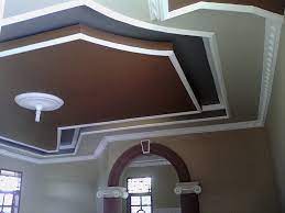 Plafon ini dibuat menggunakan gypsum dan permukaannya rata. Desain Plafon Rumah Minimalis Modern Terbaru 2016