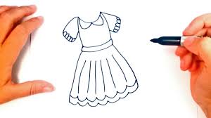 Este peinado que no pasa ni pasará de moda, tiene muchas variaciones, así que escoge el que más te guste. Como Dibujar Un Vestido Paso A Paso Dibujo Facil De Un Vestido