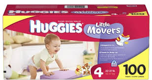 Pampers Size Chart Huggies Little Movers Diapers Size 4