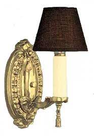 Check spelling or type a new query. Vintage Hardware Lighting Victorian Sconce Recreated Candle Sconce With Brass Backplate Shade 558 Msa Es