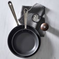 All Clad Ns1 Nonstick Induction Fry Pan Set With Lids Induction Cookware Fry Pan Set Pan Set