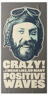 Oddball From Kellys Heroes Positive Waves Beach Towel