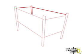 Draw 1 shape, duplicate it, connect the vertices and then shade it. How Draw A Crib Drawingnow