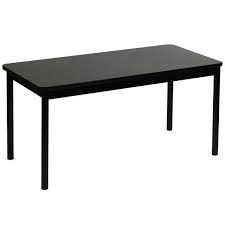 Correll Lt306007 30 X 60 Black Granite Lab Table 36 Height Black Granite Library Table High Table