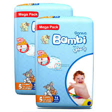 Read our full mega review for the details. Buy Sanita Bambi Baby Diapers Mega Pack Size 5 X Large 13 25kg 74 Count X2 Online Shop Baby Products On Carrefour Uae