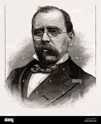 WILLIAM R. GRACE, MAYOR-ELECT OF NEW YORK, 1880, 19th century engraving,  USA, America Stock Photo