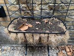 2pcs round replacement liner for hanging basket 12 inch coconut fiber plant garden planter flower pot on zoodmall. Coir Liners The Pros And Cons Of Using Coconut Fibres In Planters Lady Greenwell