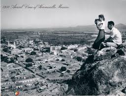 Vista Aerea Hacia 1950 Vista Aerea Hermosillo Sonora Mexico Vistas