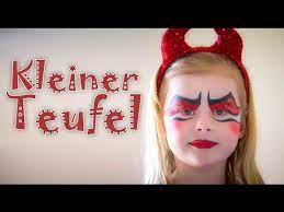 В тихом омути черти водятся. Kleiner Teufel Schminken Karnevalsteufel De Schmink Video Tutorial Youtube